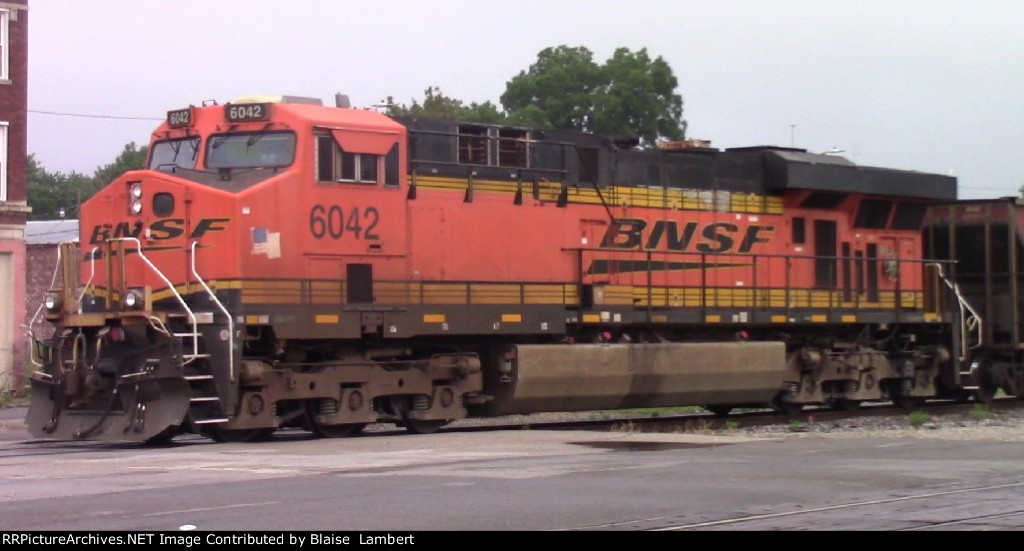 BNSF coal train DPU